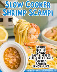 slow cooker shrimp sci the magical