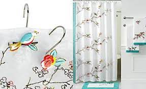 A tissue box, soap dish and lotion pump will help create a cohesive look. Shower Curtains And Liners Macy S Shower Curtain Curtains Home Decor Bedding