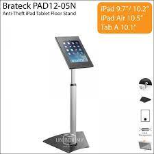 brateck pad12 05n ipad tablet floor