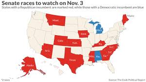 here are the senate races to watch as