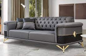 casa padrino luxury sofa bed gray