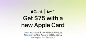 May 24, 2021 · apple card is issued by goldman sachs bank usa, salt lake city branch. Nike Offers 75 Of Freebies To New Apple Card Users