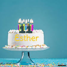 happy birthday esther cakes instant