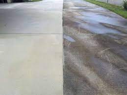 how to pressure wash a driveway