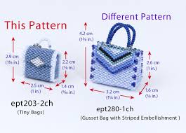 Online shopping for beading storage from a great selection at arts, crafts & sewing store. Pdf Beading Tutorial Beaded Bag Charm Pattern Bead Weaving Etsy Beaded Bags Beading Tutorial Beading Patterns