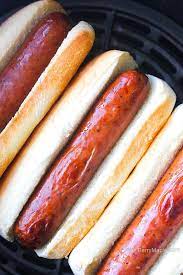 the best air fryer hot dogs with video