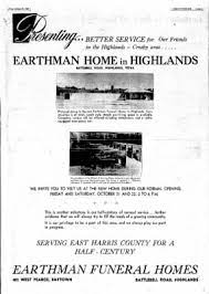 earthman funeral home highlands