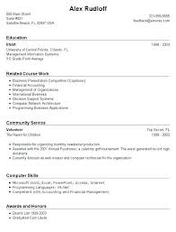 Resume Templates First Job Resume Templates Teenager How To Write