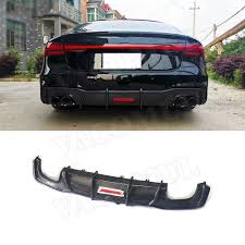 Generating the feeling that turns want into need. 15 Off Carbon Fiber Rear Lip Diffuser With Lamp Spoiler For Audi A7 S7 Rs7 2019 2021 Frp Car Fins Shark Style Bumper Protector