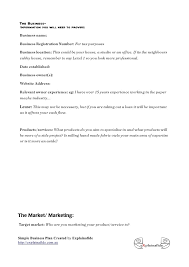 A business proposal template, like this content marketing plan, outlines what your business does and what you can do for your client. Free Small Business Plan Template