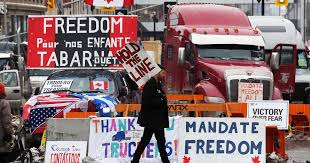 Opinion | Belligerent Right-Wingers in Trucks Given Free Rein Over Ottawa |  Linda McQuaig