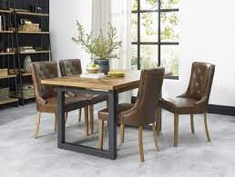 Looking for a dining table that can be the centerpiece of your dining room? Buy The Indus 4 6 Extending Dining Table Belgica Furniture