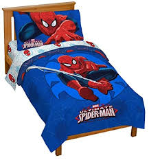 Check spelling or type a new query. Amazon Com Marvel Spiderman Regulator Toddler 4 Piece Bed Set Baby