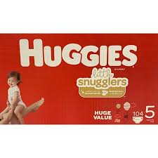 Huggies Little Snugglers Diapers Size 5