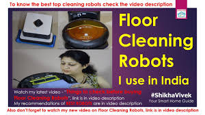 robotic vacuum cleaners i use at home