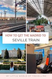 how to get the madrid to seville train