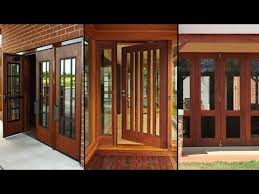 wooden door window designs interior