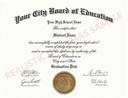 Buy Fake High School Diploma And Transcripts Realistic Diplomas
