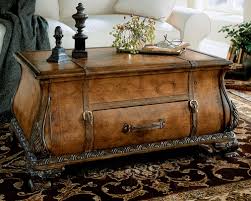 Old World Map Ay Trunk Coffee Table