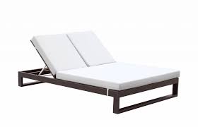 Amber Modern Outdoor Double Chaise