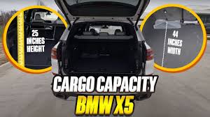 2023 bmw x5 true cargo capacity given