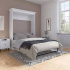 Evolution White Double Wall Bed Bestar