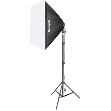 Neewer 1000w Photography Studio Softbox Lighting Kit 1 79 Inches Light Stand 5 45w Light Bulb 1 5 Socket Light Holder 1 20 27 Inches Soft Box For Portrait Video Shooting Neewer Photographic Equipment And Accessories