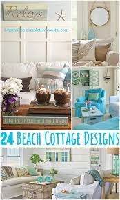cozy beach cottage style living room