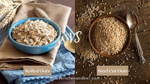 rolled oats vs steel cut oats which