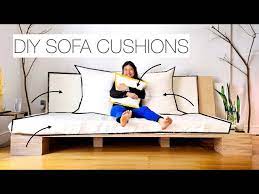 made my own sofa cushions no seams