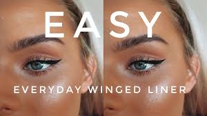 easy everyday winged liner for