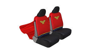 Wonder Woman Cape Front Car Seat Covers