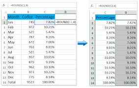 two decimal places in excel