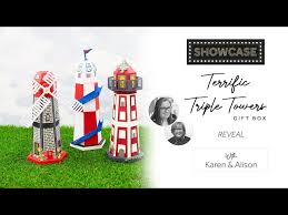 triple towers gift box showcase set