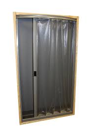 Arcadia Soft Shower Door Platinum