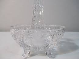 Vintage Lead Crystal Etched Cut Glass