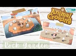 Rock Garden Tutorial Animal Crossing