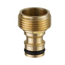 3 4 water hose connectors brass