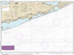 Long Island East Wreck Chart Dive Sites New Jersey Scuba