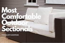 Some people prefer to make their furniture which will be unique and comfortable. 10 Most Comfortable Outdoor Sectionals For 2021 The Backyard Pros
