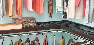 pre finished shelf rod closet system