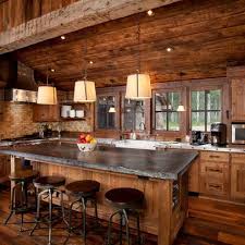 log cabin kitchens, rustic kitchen