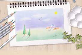 山水花鳥風景～色鉛筆療癒輕鬆畫| 繪畫插畫| OMIA學東西線上課程平台