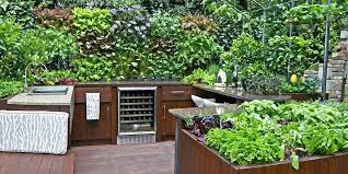 Outdoor Kitchen Edible Planters Platt