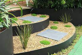 garden bed edging ideas australia