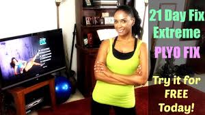 21 day fix plyo fix extreme you