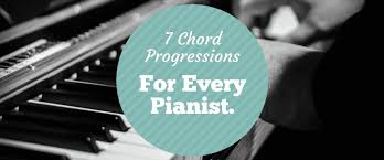 7 common piano progressions for