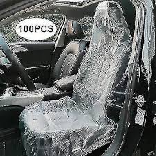 100pcs Disposable Car Seat Covers Car