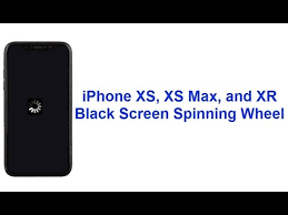 iphone xs xs max and xr black screen