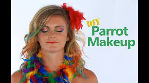 parrot makeup and costume tutorial